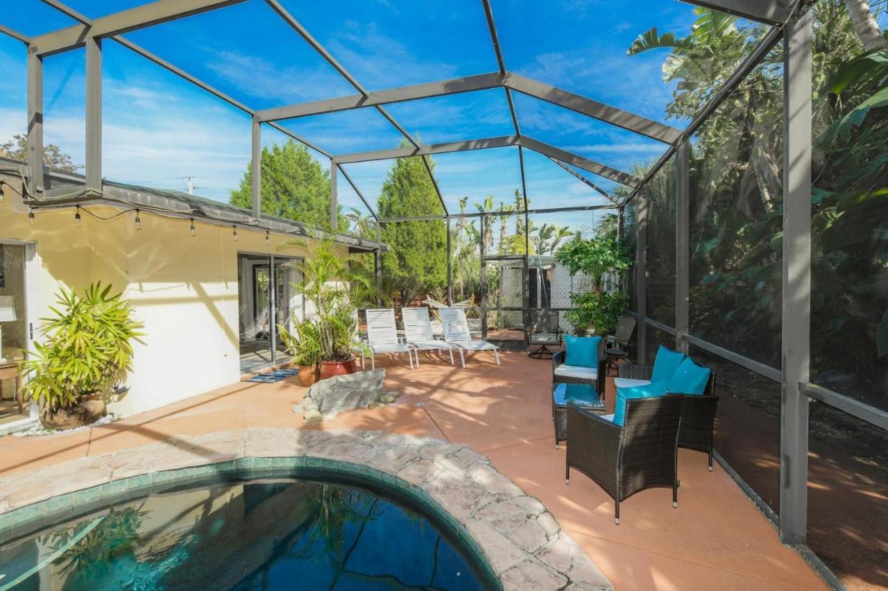 Island Time - Home Wenclosed Lagoon Style Pool Spa Walk To Beach Bikes Holmes Beach Exterior photo